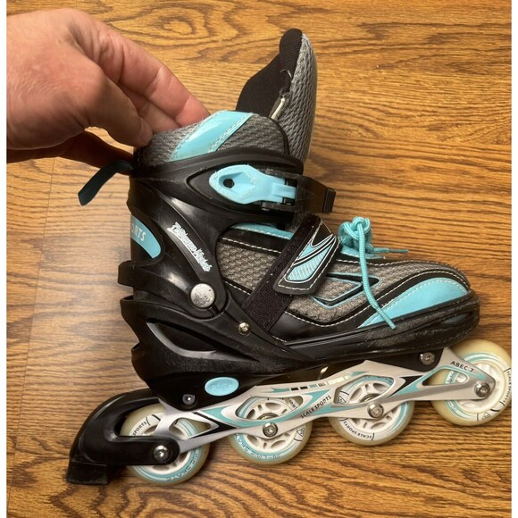 Scale Sports Kids Inline Skates Adjustable Roller Performance Upgrade Size 7-9 - Picture 9 of 14